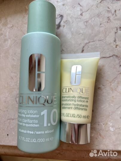 Clinique тоник и уалпжнчюший лосьон