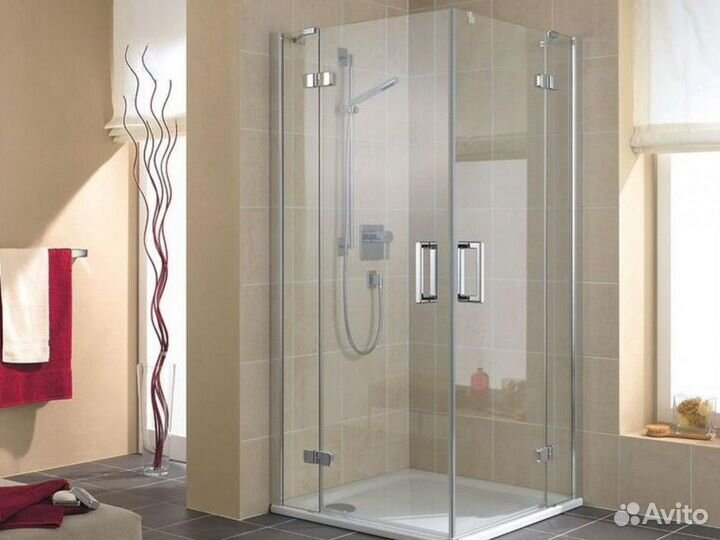 Стеклянные душевые перегородки на заказ
