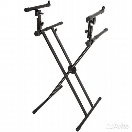 Стойка для клавишных инструментов 2х ярусная