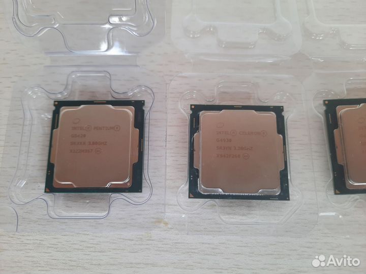 Процессоры Pentium G5400, G5420, G4930 1151v2