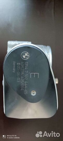 Дроссельная заслонка