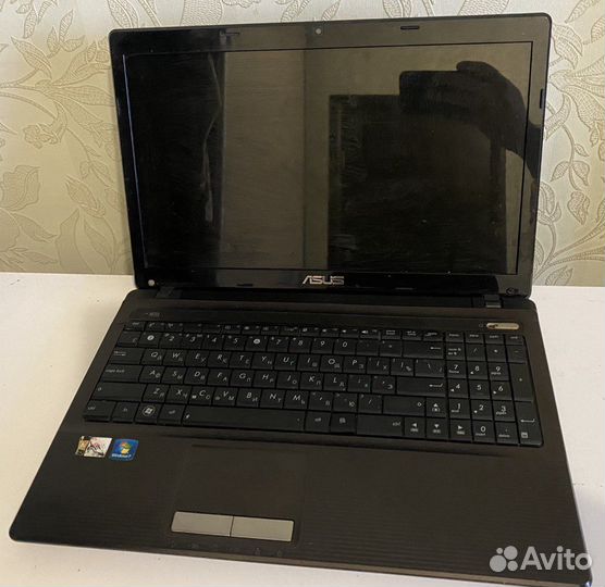 Ноутбук asus K53TK (черный)