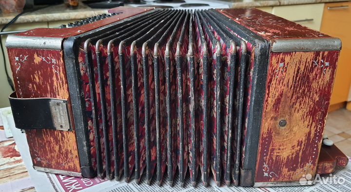 Гармошка красная РСФСР 1959-1965гг