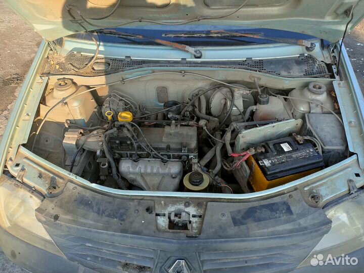 Renault Logan 2006 двигатель 1.6 K7M и 1.4 K7J