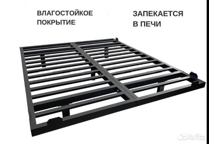 Парящая кровать, без крепления к стене
