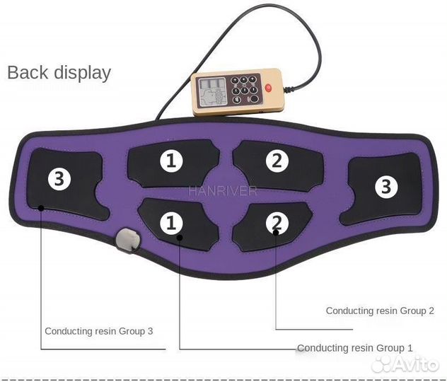 Массажер для поясницы терапевтический