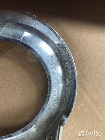 Накладки на туманки (ободки) Toyota Prado 150 с 20