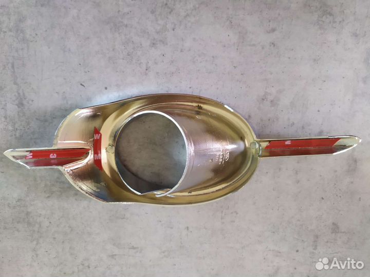 Хромированные накладки на птф