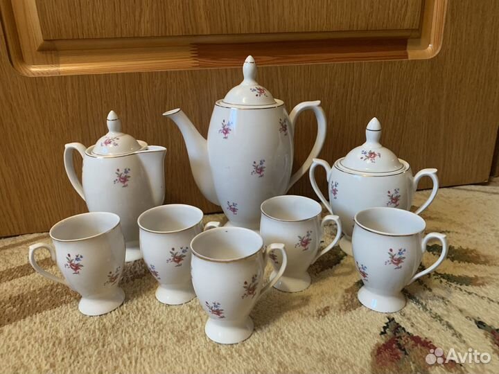 Чайный сервиз песочное 59г