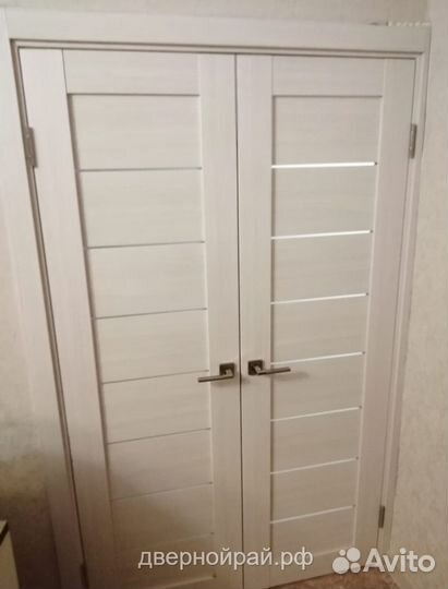 Двери в ванную и туалет