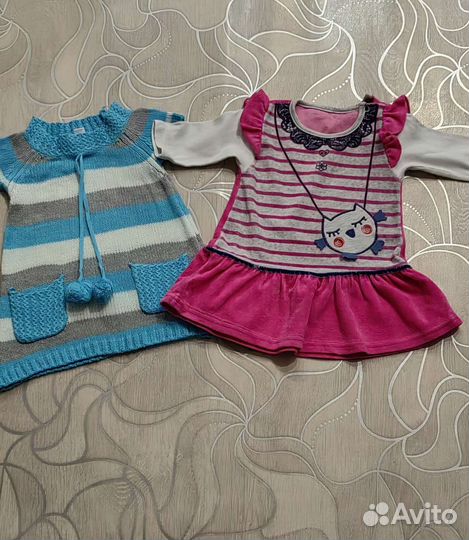 Пакет вещей на девочку размер 74-80