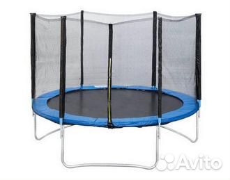 Батут с сеткой 305 и лестницей