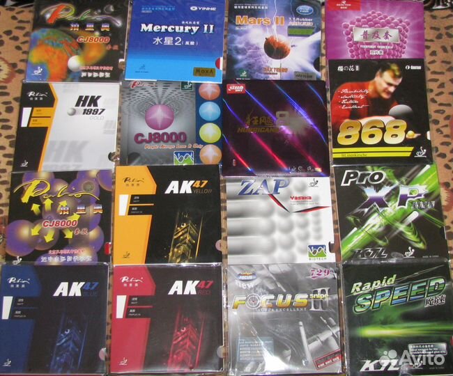 Ракетка для настольного тенниса,накладки,основания