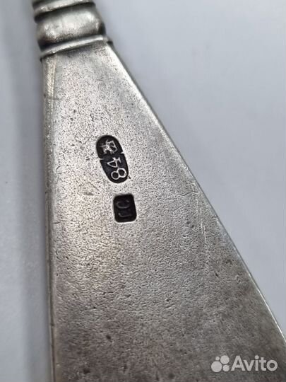 Дореволюционное ситечко, серебро 84 пробы