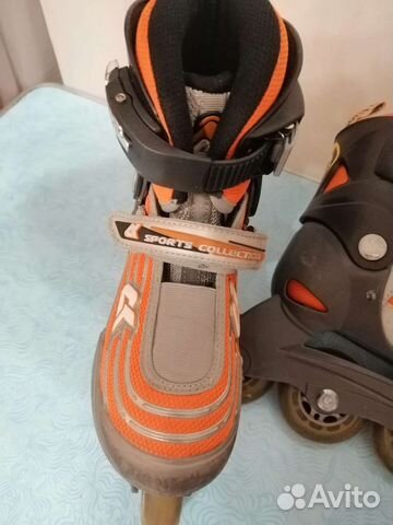 Роликовые коньки детские раздвижные