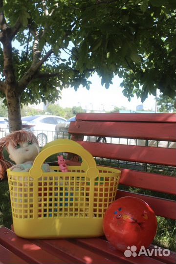 Корзина пляжная для игрушек для пикника