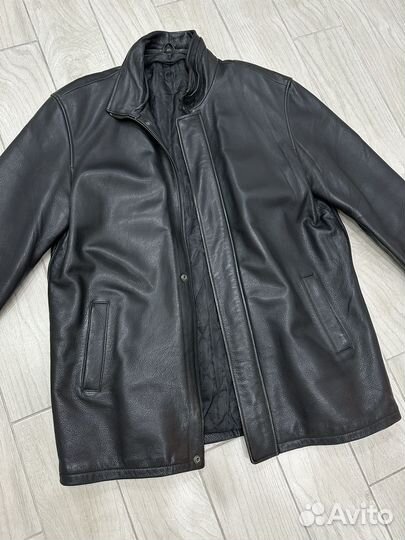 Кожаная куртка мужская