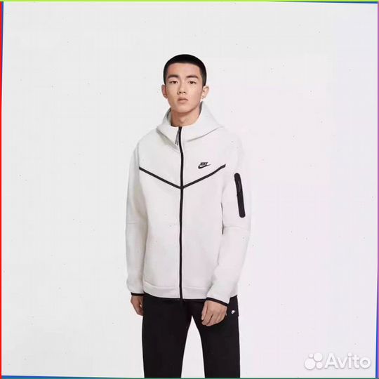 Зип худи Tech Fleece nike (Арт товара: 68639)