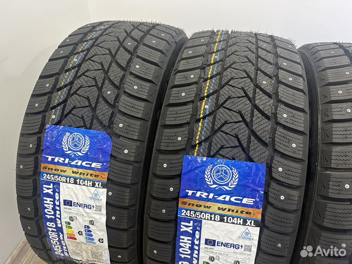Tri Ace Snow White II Stud 245/50 R18 104H