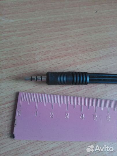 Кабель для аудио техники jack тюльпан