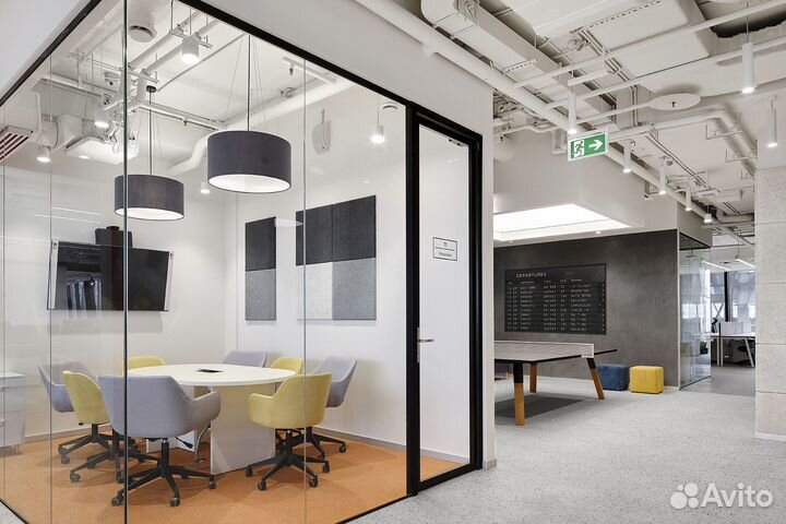 Офисные перегородки из стекла