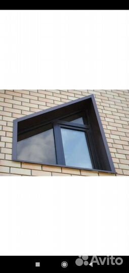 Отливы и откосы оконные