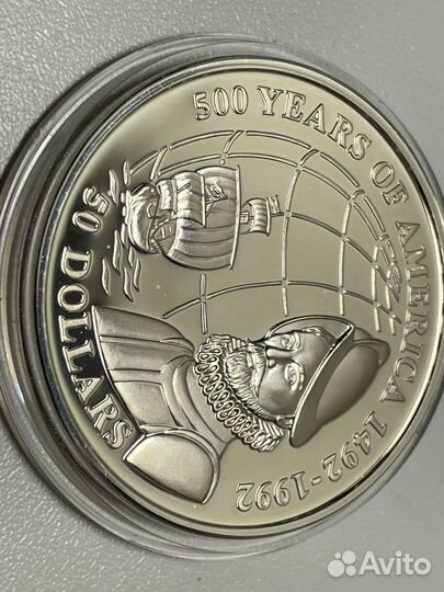 Серебро Острова Кука унция