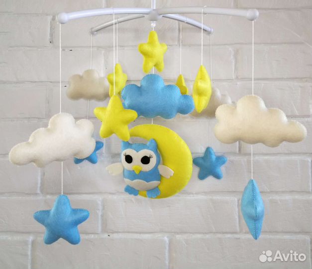 Мобиль из фетра