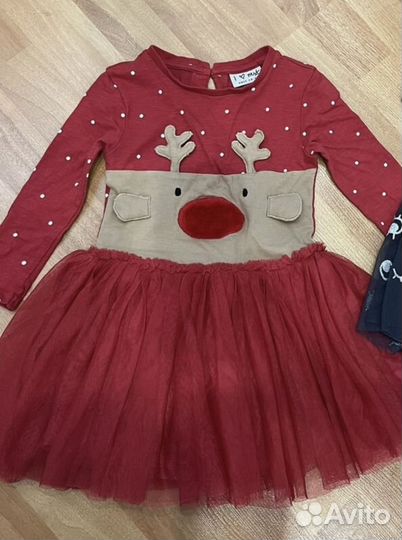 Пакет одежды и обуви для девочки 80-92