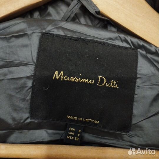 Куртка легкая деми пуховичок 44 Massimo dutti