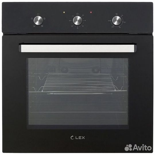 Электрический духовой шкаф LEX EDM 041 BL, черный