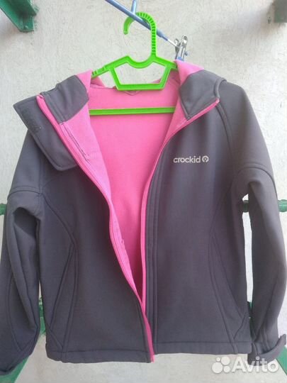 Теплая ветровка - куртка Crockid, разм. 128