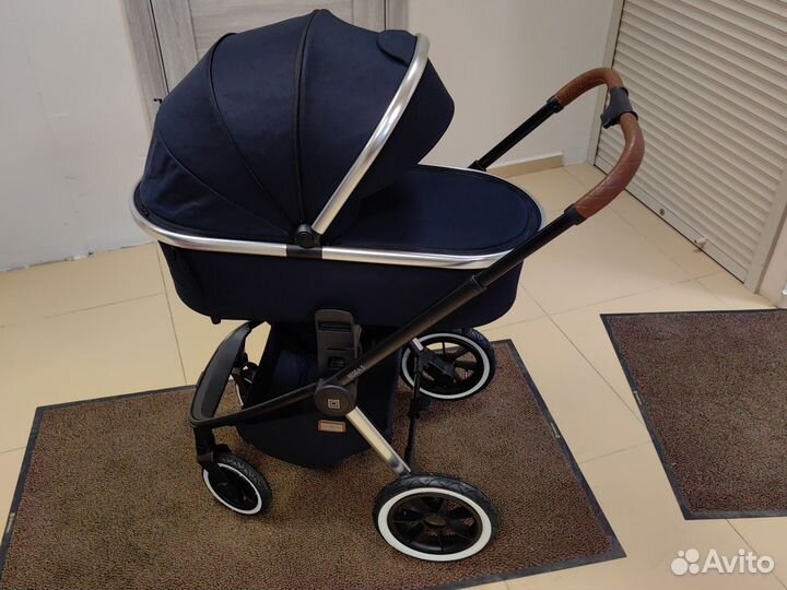 Коляска 2 в 1 Moon Resea S Navy