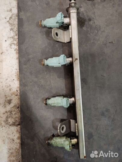 Топливная рампа hyundai solaris 1.4