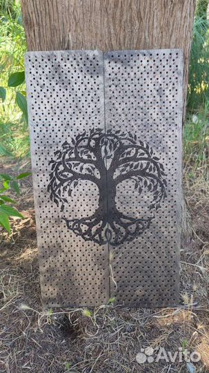 Доска садху для спины медная для йоги