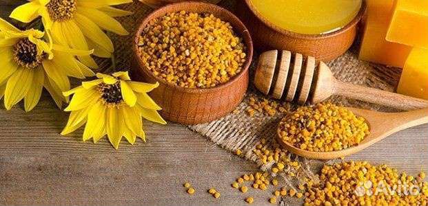 Цветочная Пыльца 2023 год, перга, воск