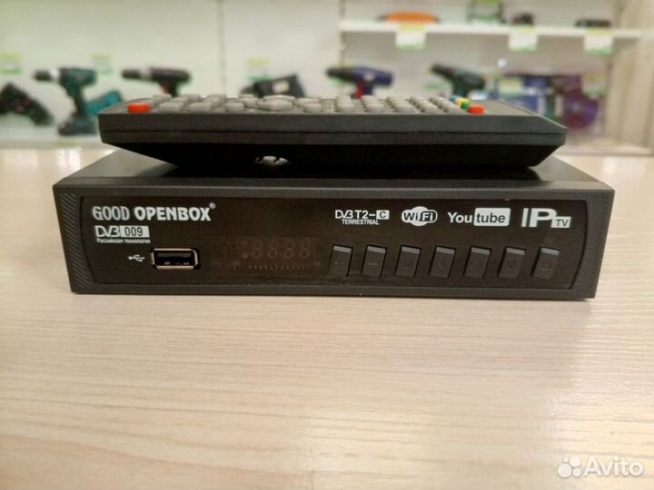 Тв-тюнер Openbox DVB-009 черный