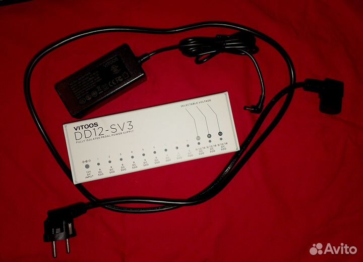 Блок питания для педалборда Vitoos DD12-SV3 Fully
