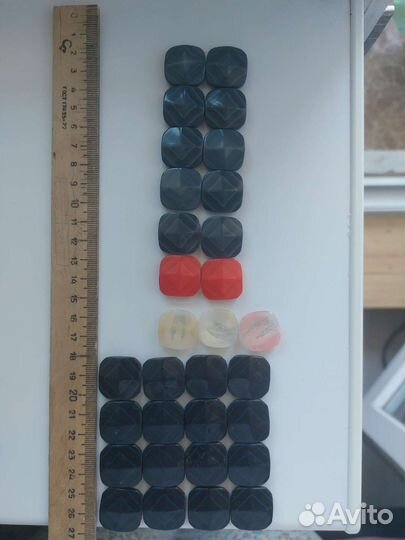 Пуговицы разные для детских развивающих ковриков