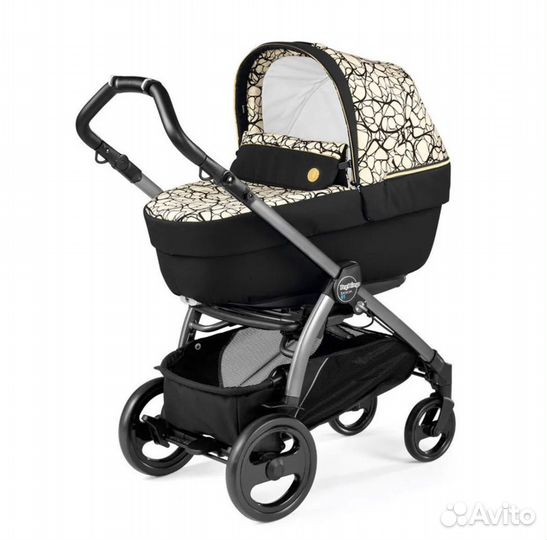 Коляска Peg Perego Book Culla Elite Graphic Gold