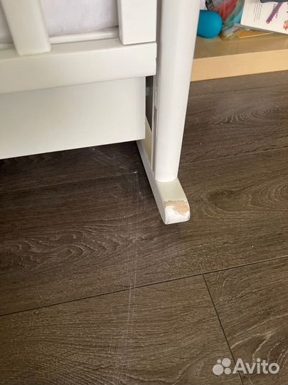 Детская кроватка papaloni с матрасиком