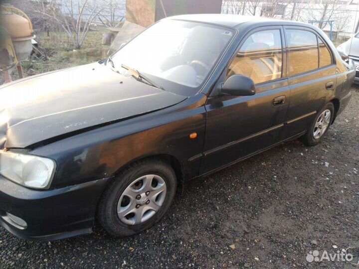 Hyundai Accent 1.6 МТ, 2004, 241 449 км