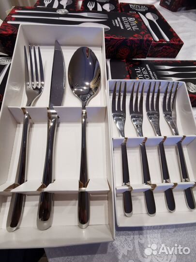 Набор столовый+дес.вилки 26 предметов Royal kuchen