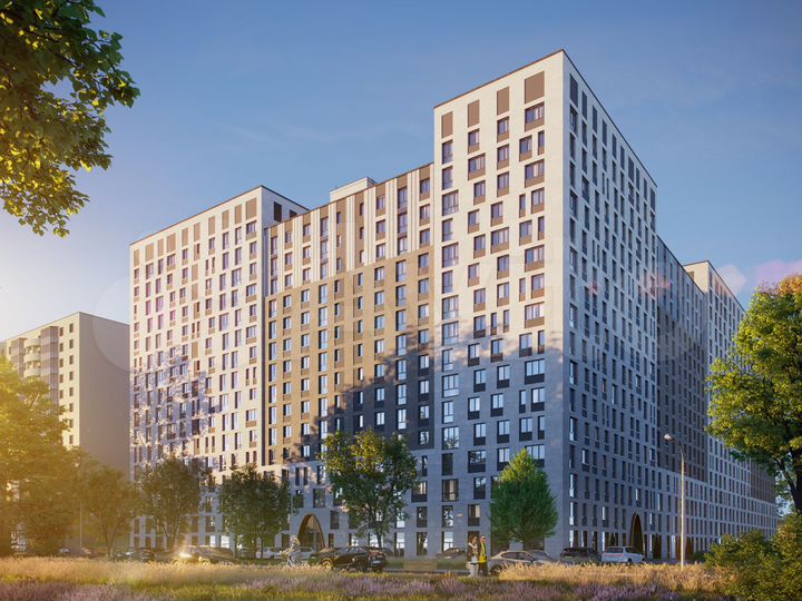 2-к. квартира, 58 м², 11/16 эт.