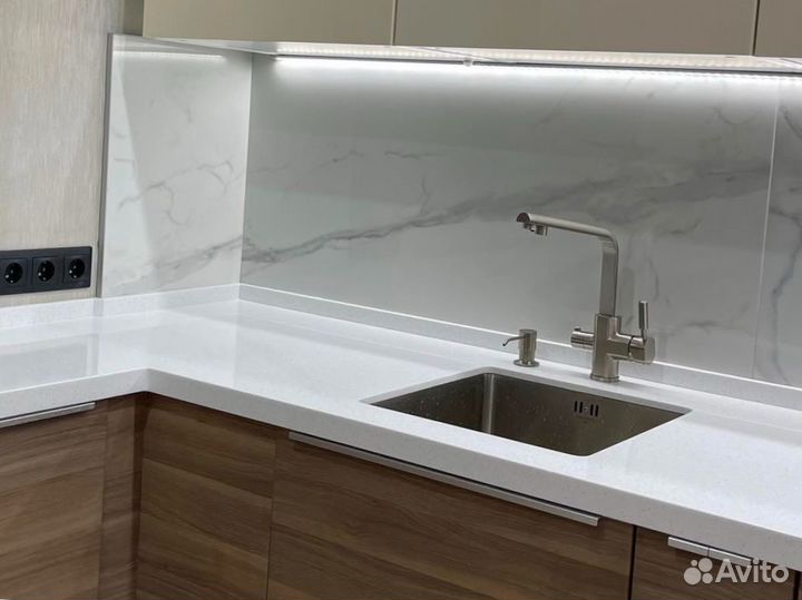 Столешница из акрилового камня Sanded 380х60