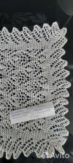 Шарф, палантин ручной работы