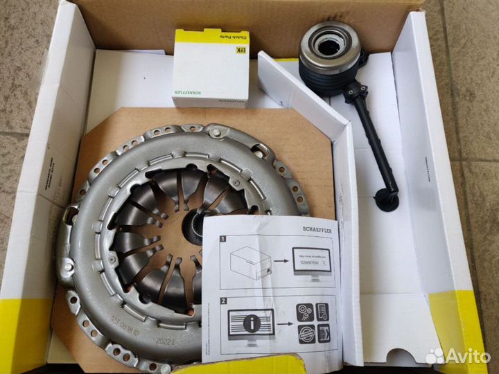 Комплект сцепления Renault /Nissan/Dacia 1.5DCI