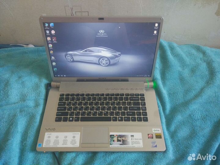 Ноутбук sony VGN-FW11ER