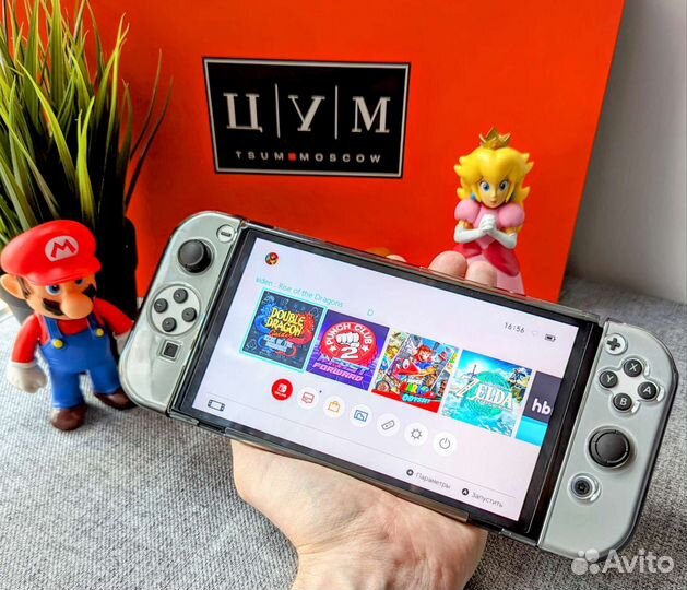 Чехол Бампер для Nintendo Switch Oled Новый