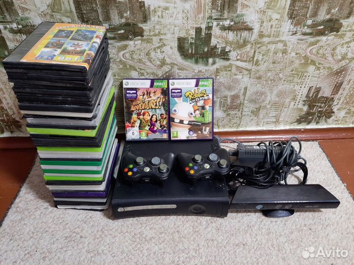 Игровая приставка xbox 360 бу
